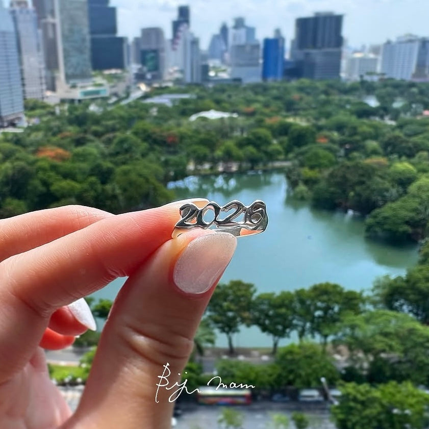 “2026” plain ring