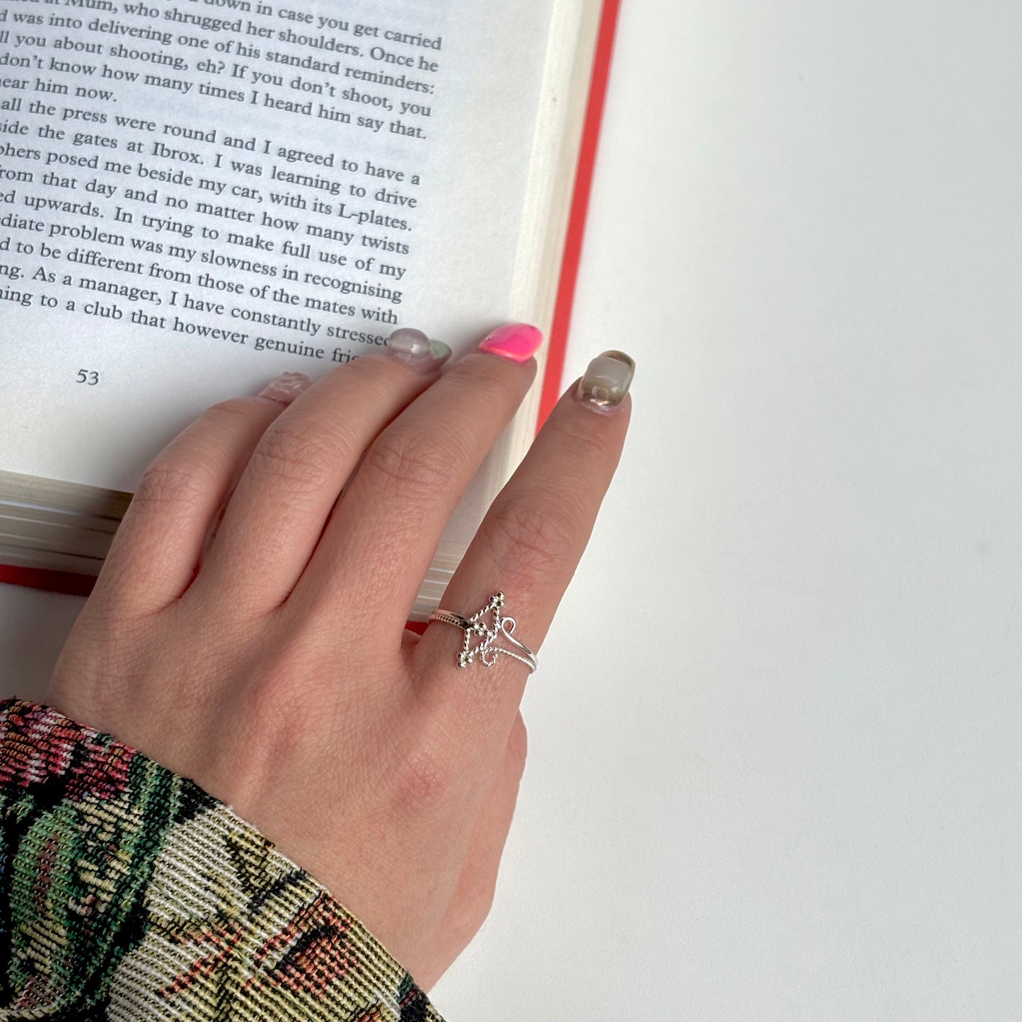 Silver925 plain ring 137
