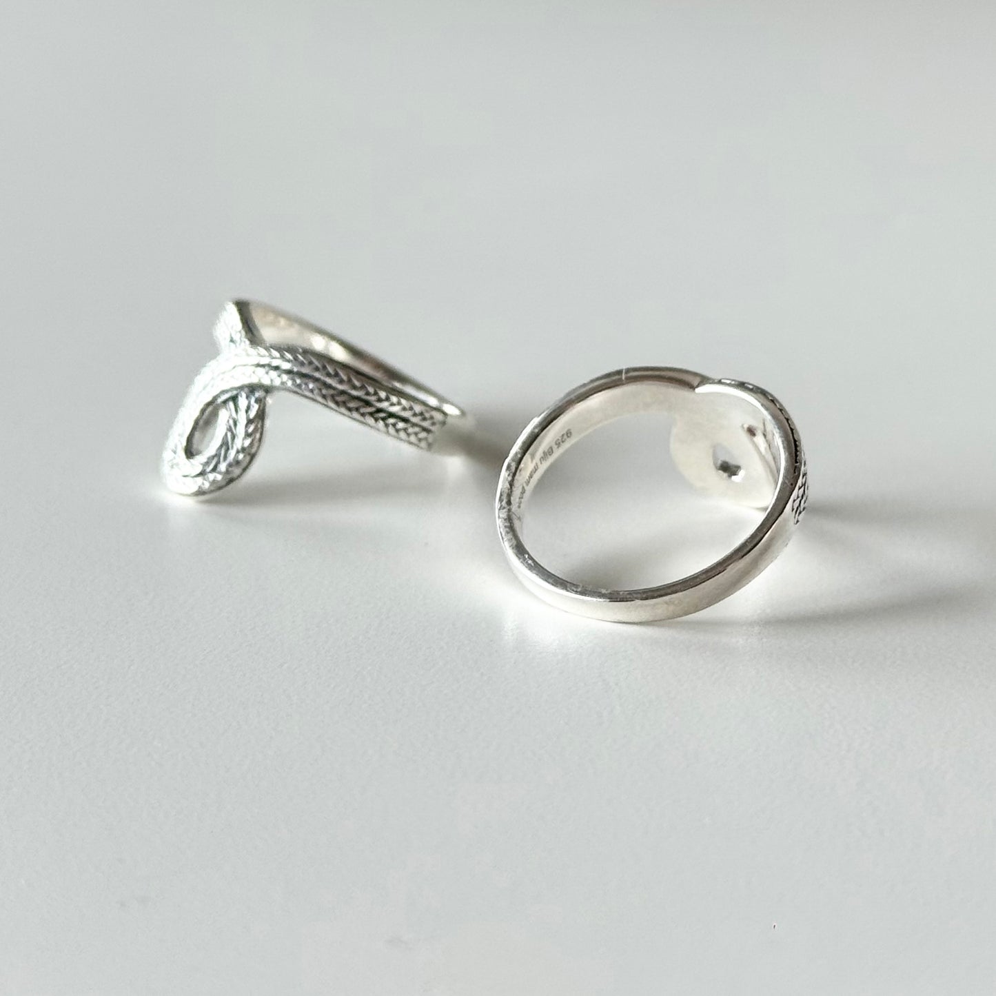 【Biju mam poco】Silver925 plain ring 6