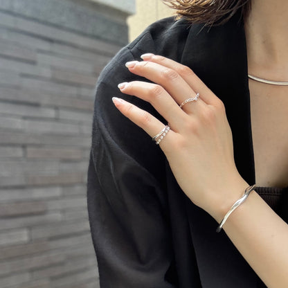 Star plain ring 14