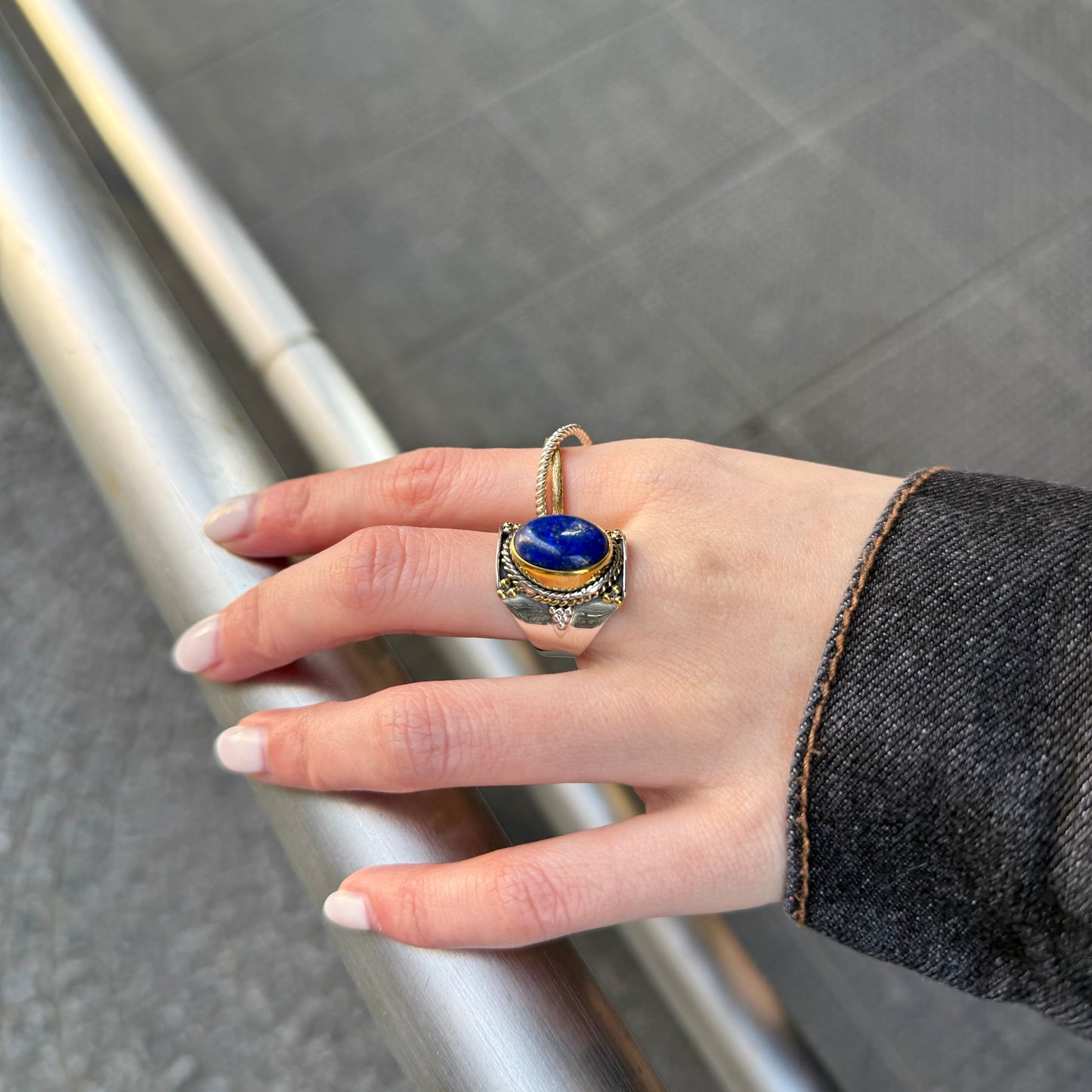 Connect ring〈blue〉3