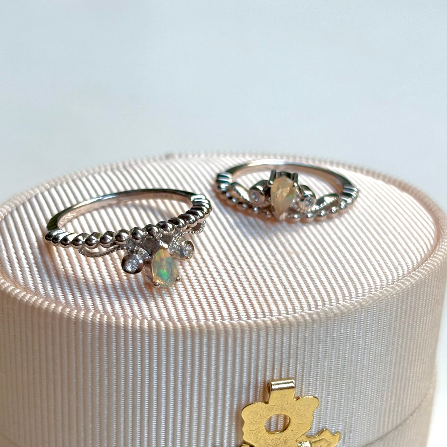 【Biju mam poco】Tiara ring -Opal-