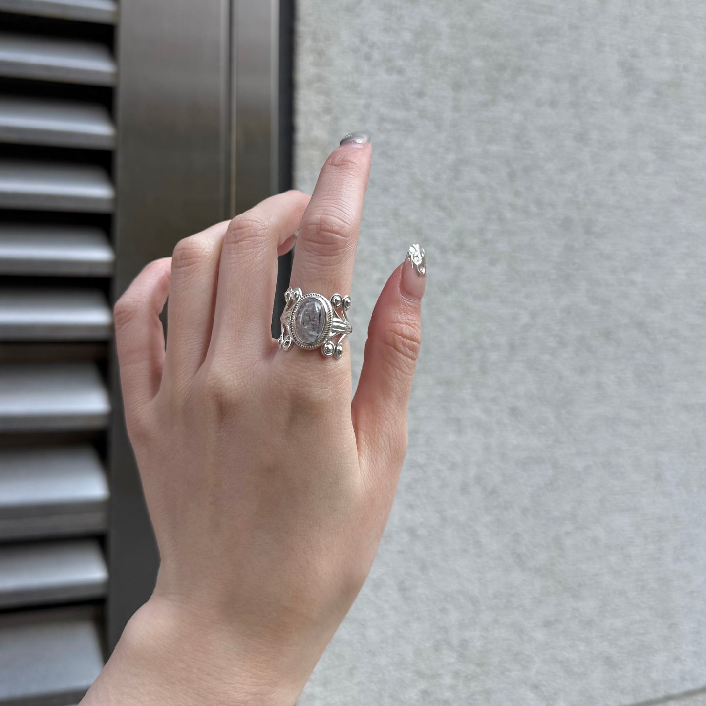 Silver925 design ring 9