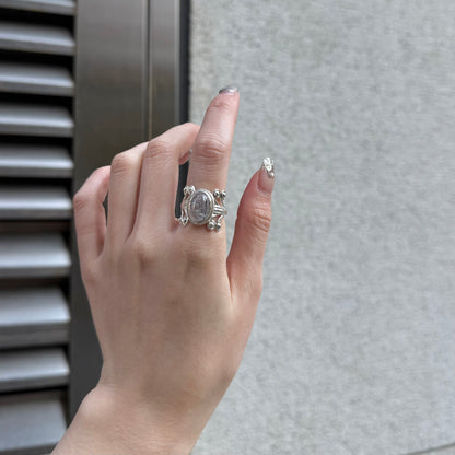 Silver925 design ring 9