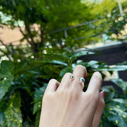 Silver925 plain ring 56