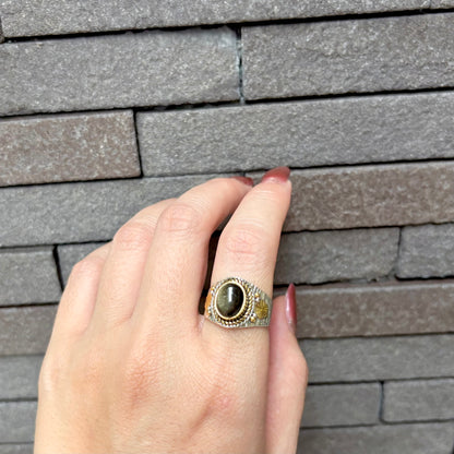Connect ring〈 Black ＆ Gold 〉