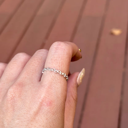 Silver925 plain ring 100