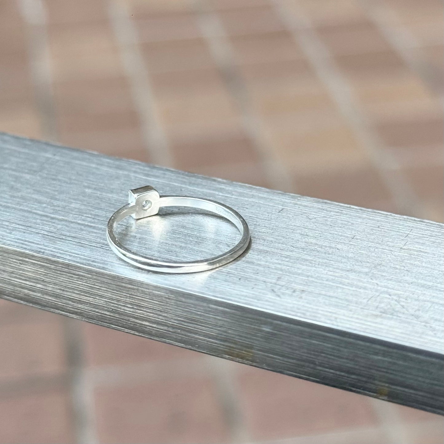 Silver925 1stone ring 9