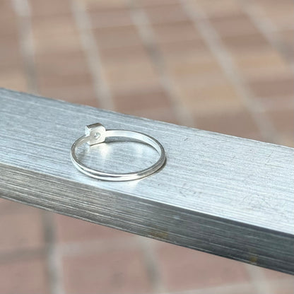 Silver925 1stone ring 9
