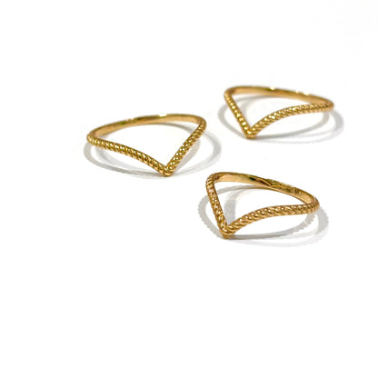 Brass plain ring 46
