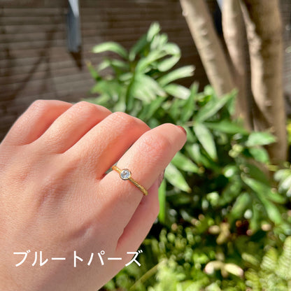 Brass petit ring 65