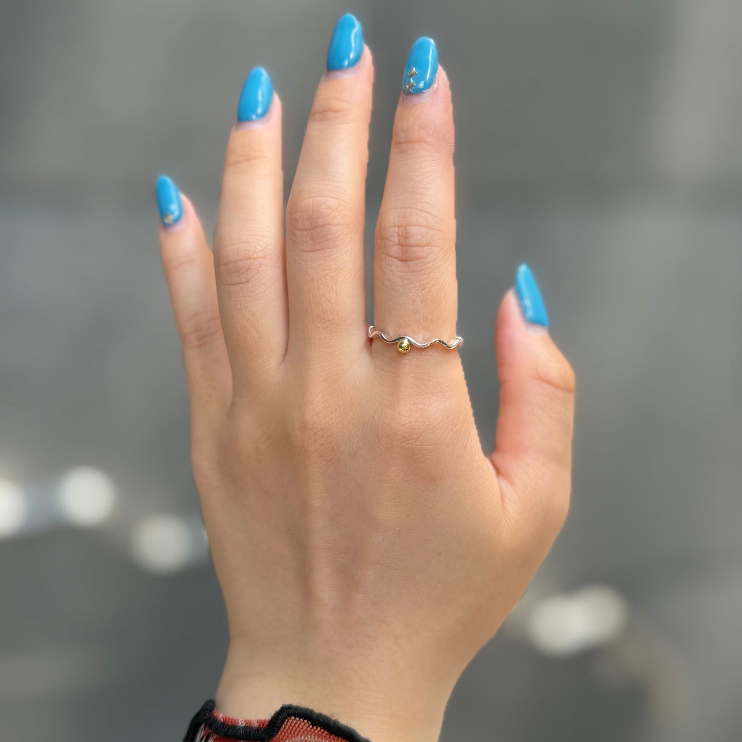 Silver925×Brass plain ring 3