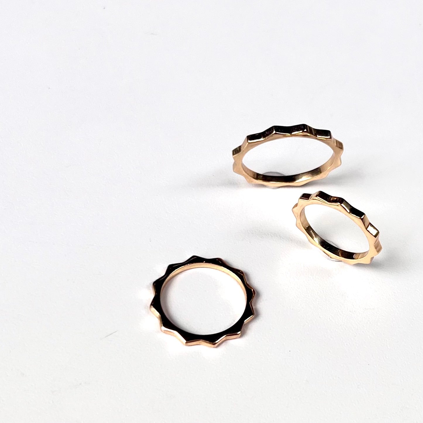 Brass plain ring 23