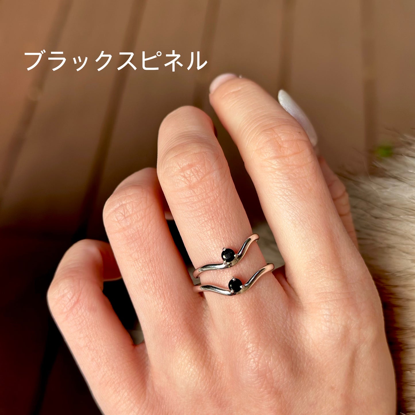 Silver925 wave ring 4