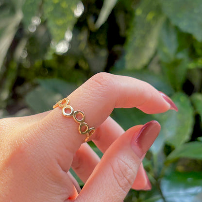 Brass plain ring 23