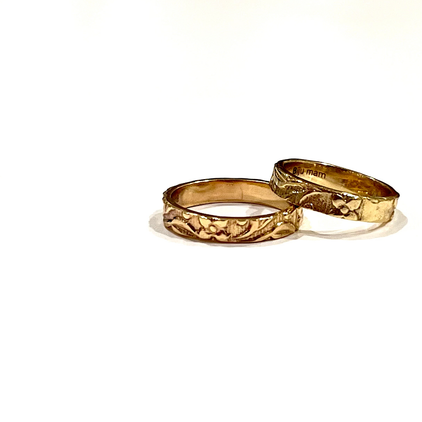 Brass plain ring 24