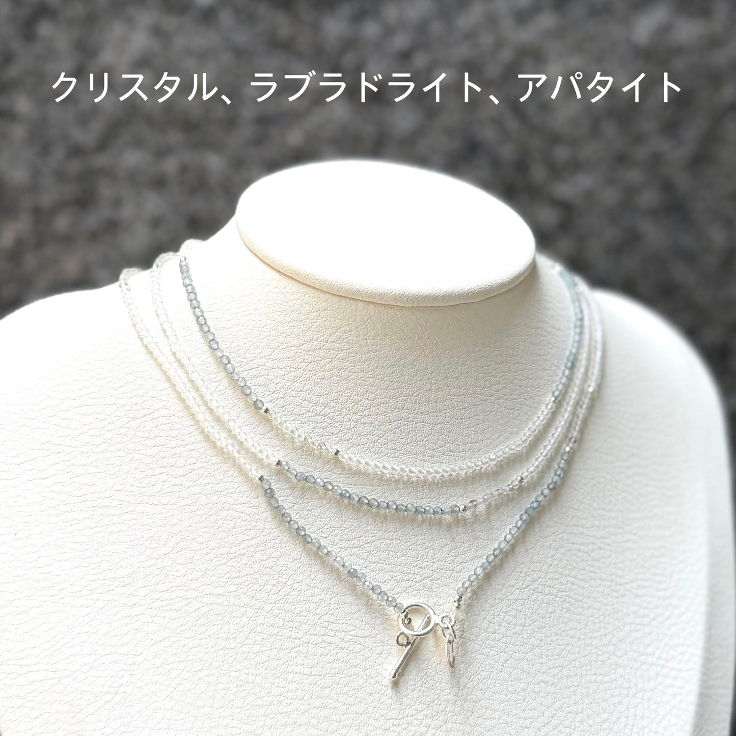 Silver925 Stone necklace 1