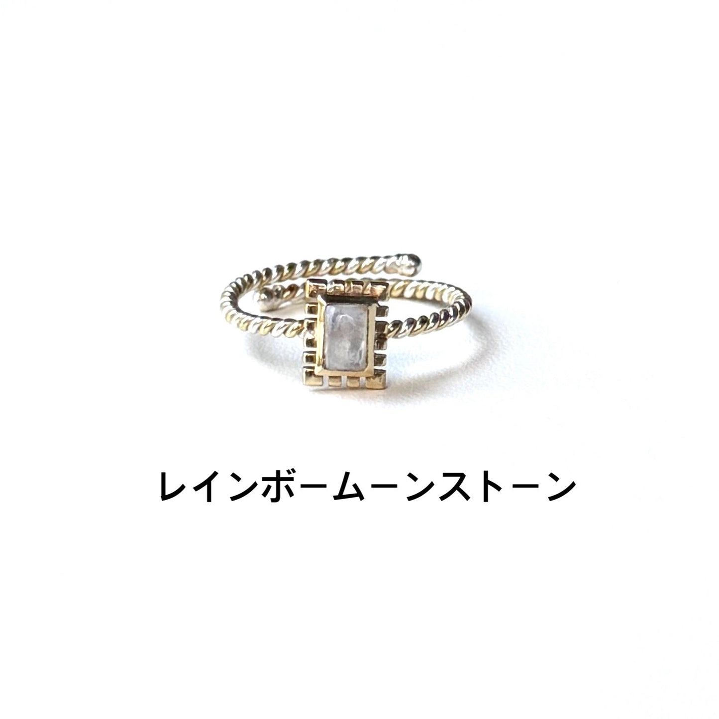 Silver925×Brass petit ring 6
