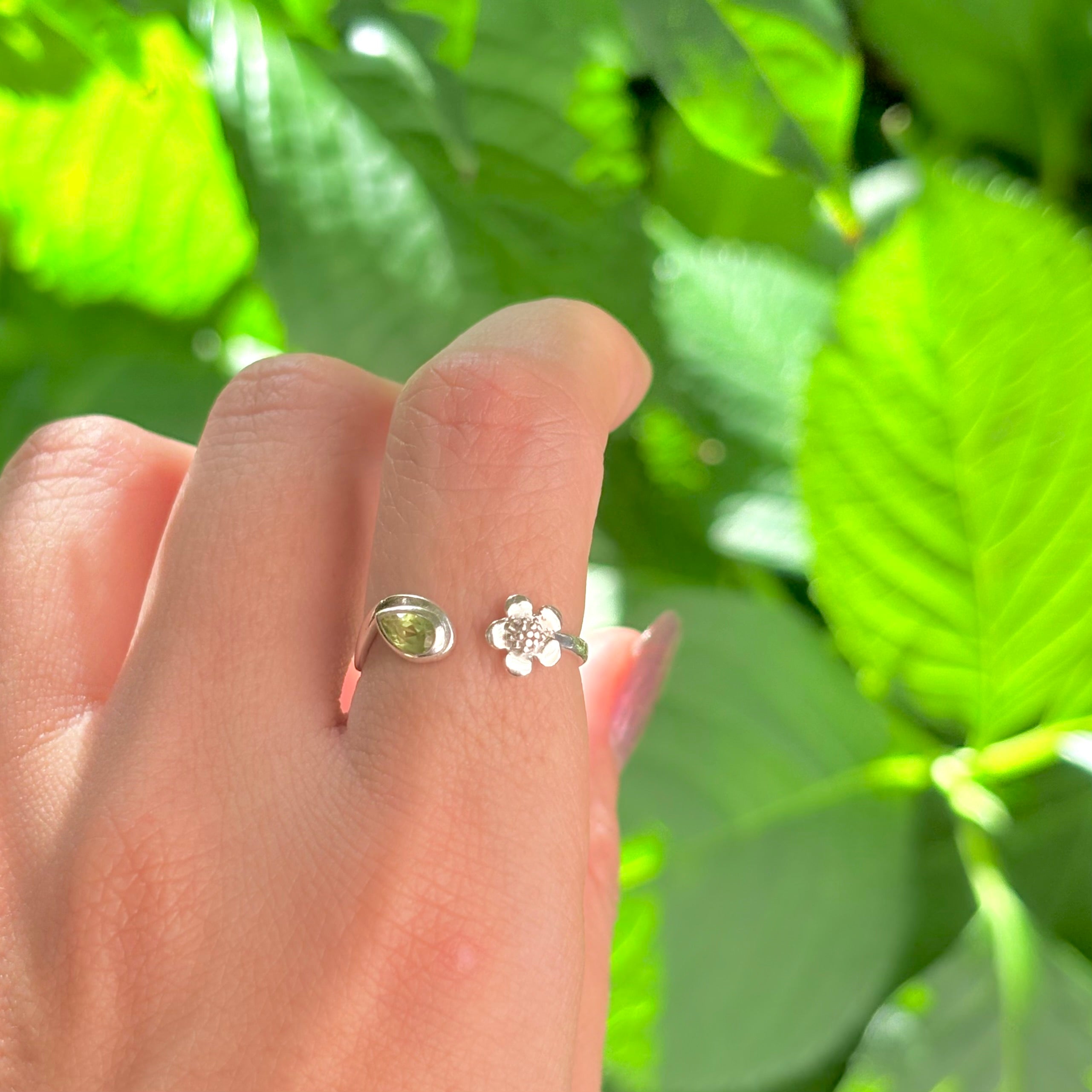 フローラルデザインリング 15号 Flower design ring 15 – Biju mam