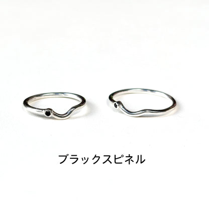 Silver925 wave ring 10