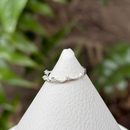 【Biju mam poco】White topaz ring 4
