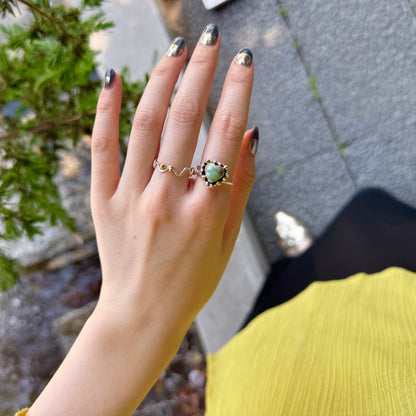 Heart ring 2