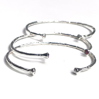 Silver925 2stone bangle