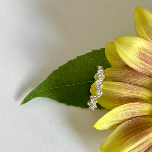 Silver925 plain ring 64