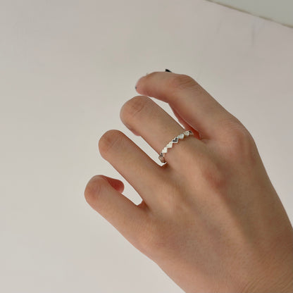 《FUKUOKA limited color》Heart enamel ring 1