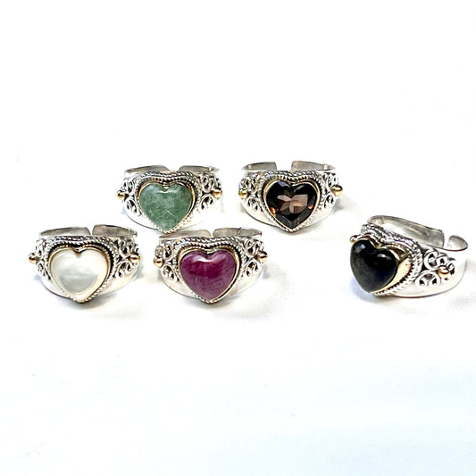 Heart connect ring 6