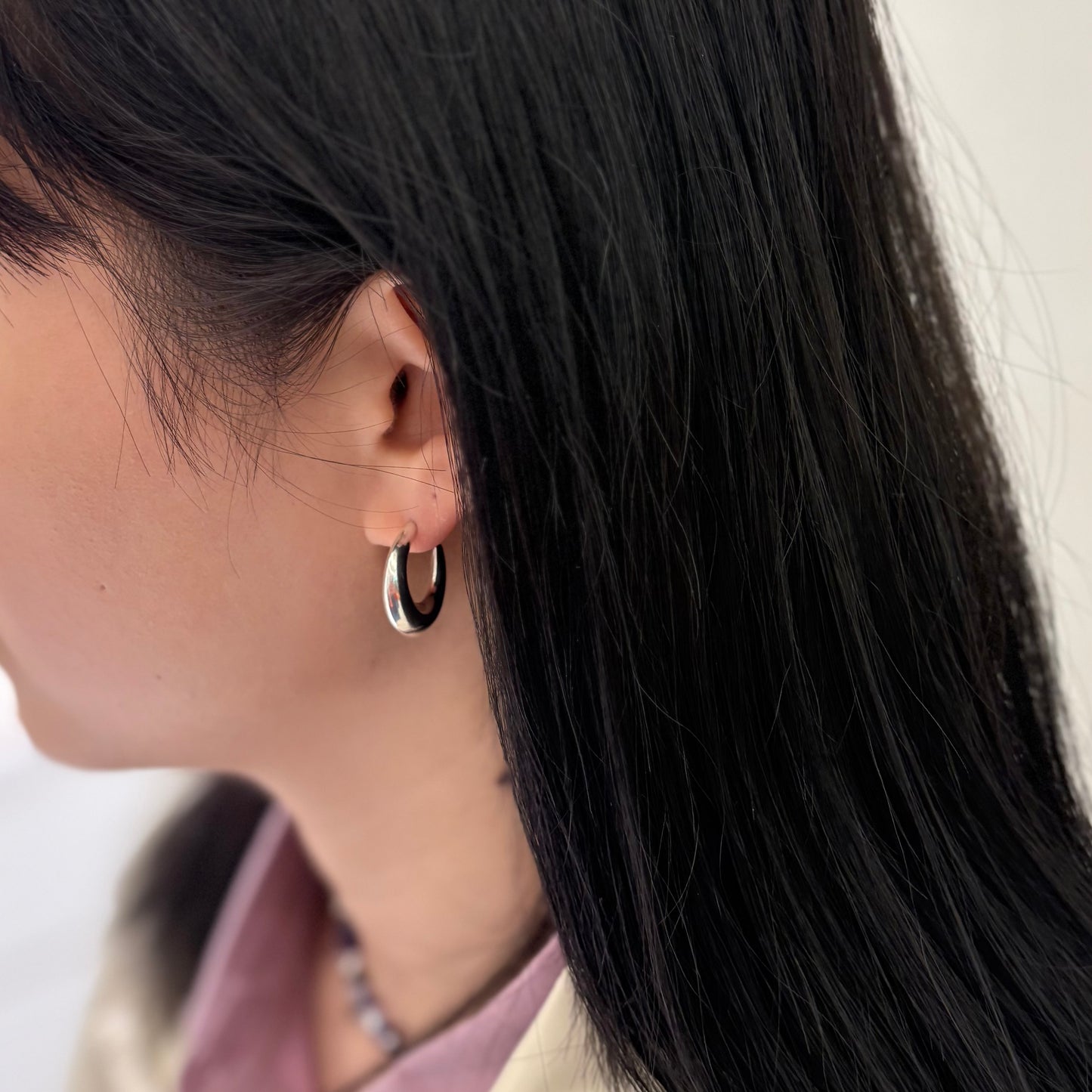 Silver925 Hoop pierce 4