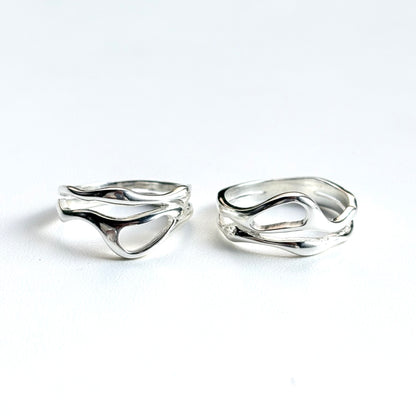 Silver925 plain ring 116