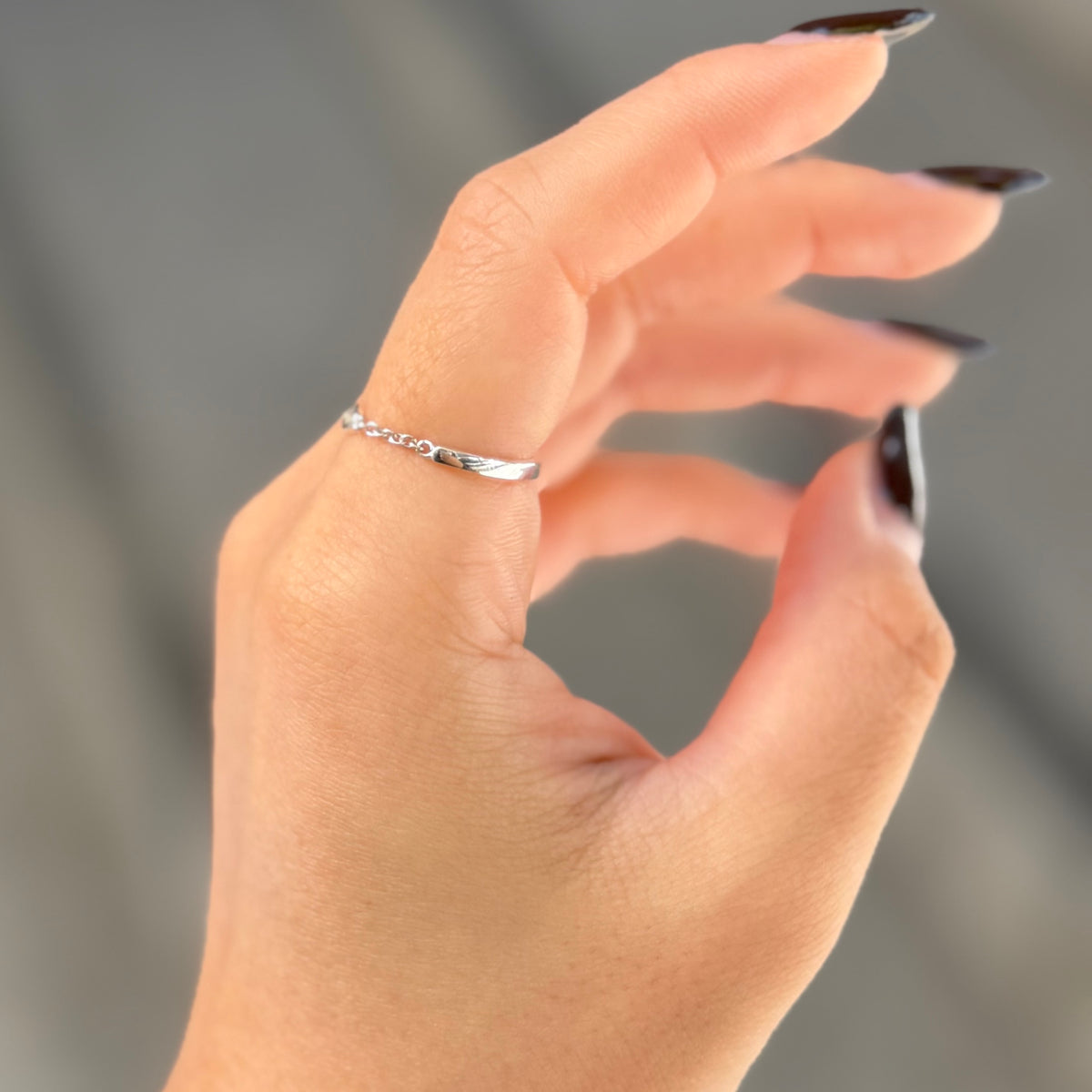 〈オンライン先行再入荷〉White topaz ring 2