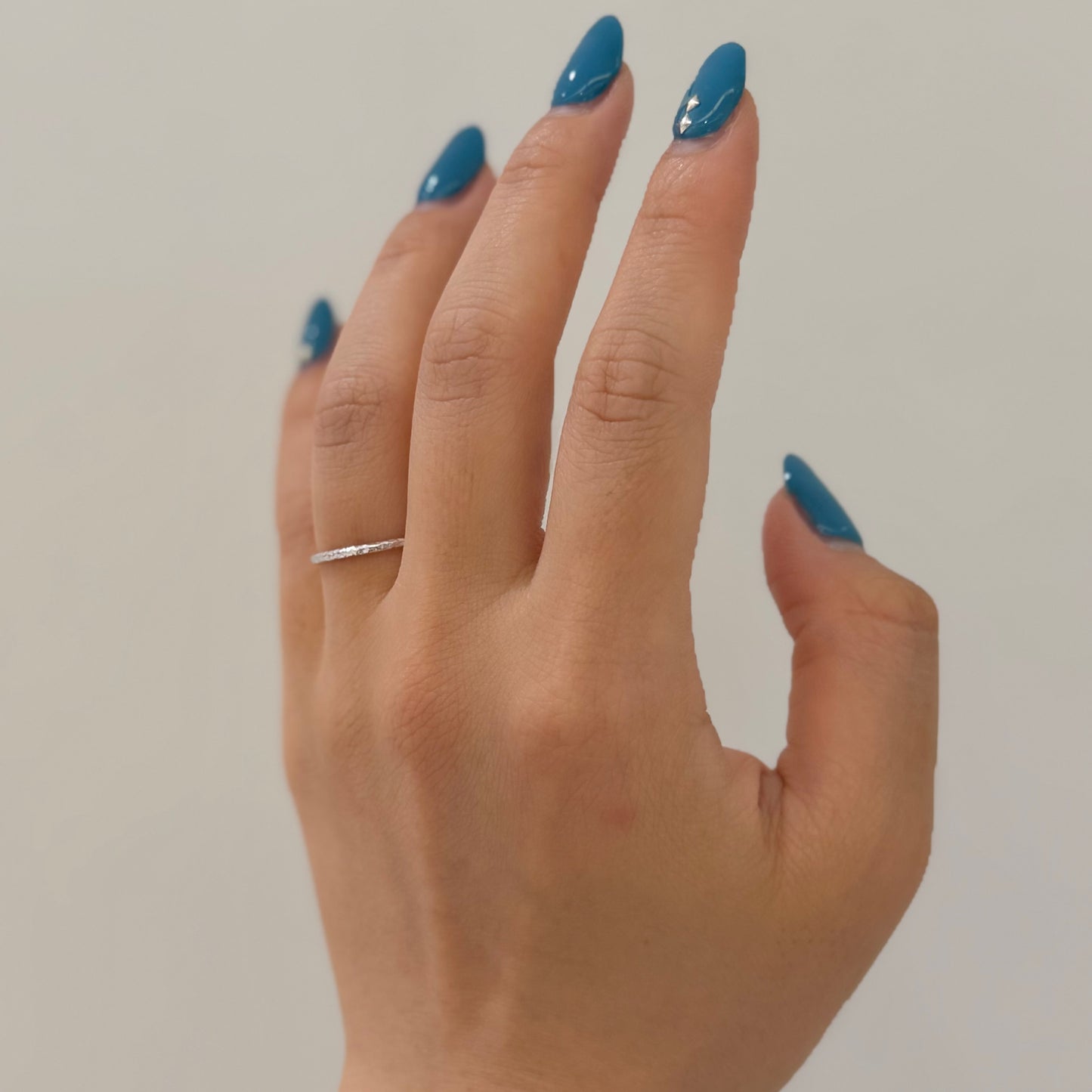 Silver925 plain ring 21