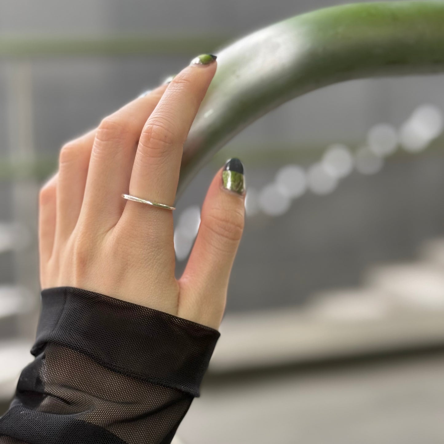 "Love" plain ring