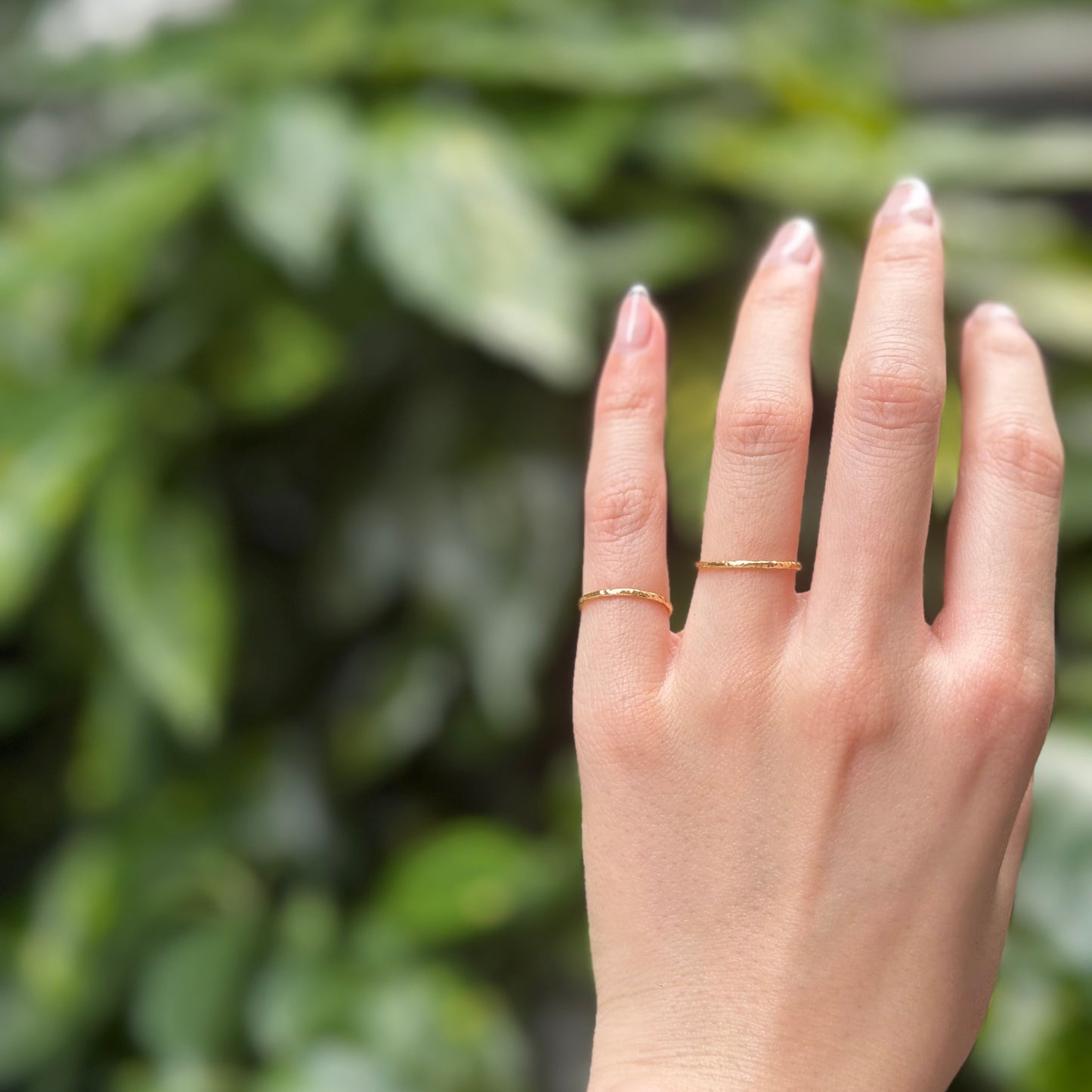 Brass plain ring 17