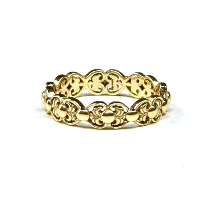 Brass plain ring 62