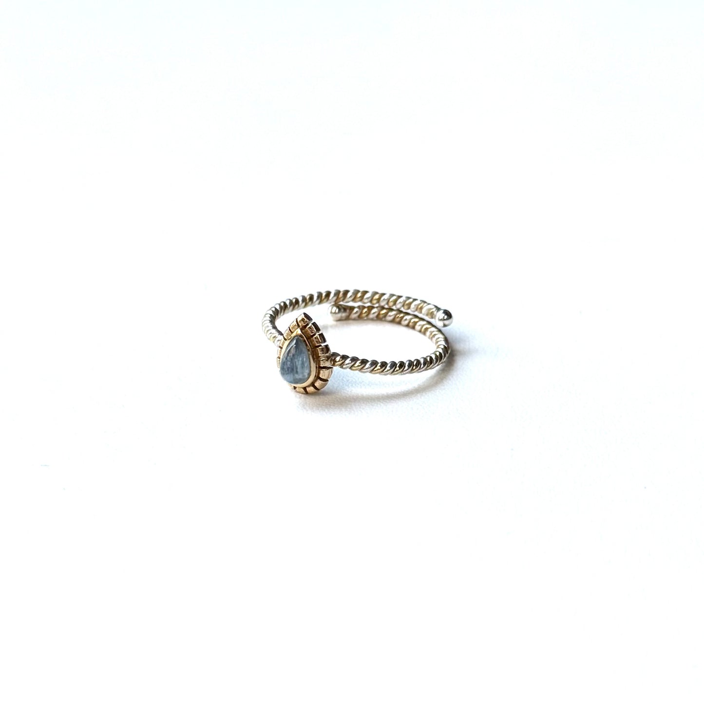 Silver925×Brass petit ring 4