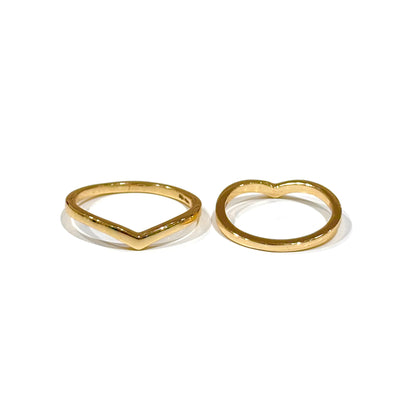Brass plain ring 47