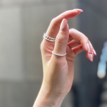Silver925 plain ring