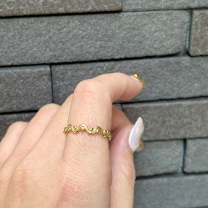 Brass plain ring39
