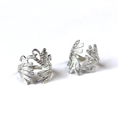 Silver925 plain ring 43