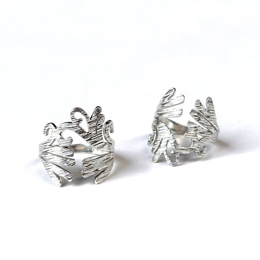 Silver925 plain ring 43