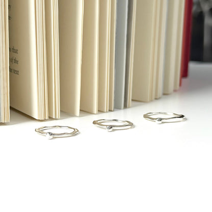 Silver925 plain ring 60