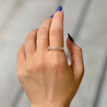 Heart plain ring 83