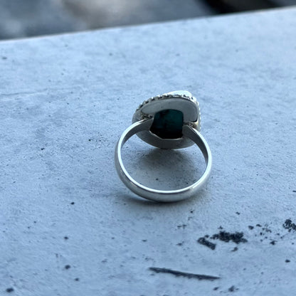 American turquoise ring