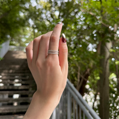 Silver925 plain ring 91