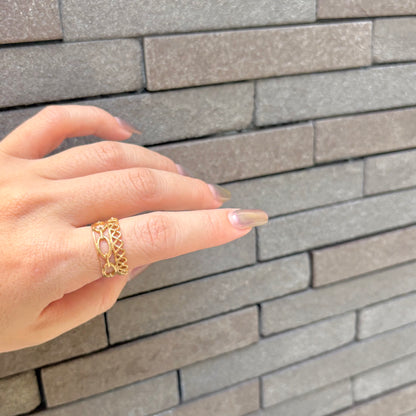 Brass plain ring 26