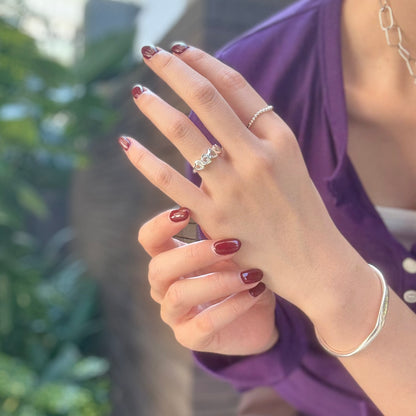 Heart design ring 2