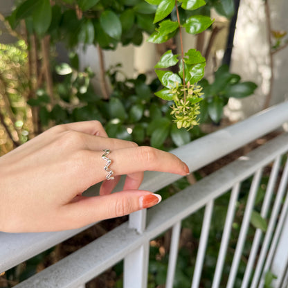 Silver925 plain ring 52